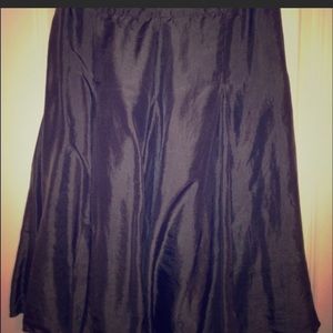 Dkny silk skirt